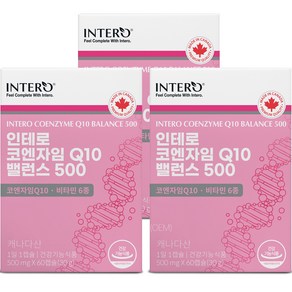 인테로 코엔자임 Q10 밸런스 500 30g