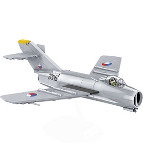 COBI 전투기 체코슬로바키아 S-102 MIG-15 5821, 멀티컬러, 1개