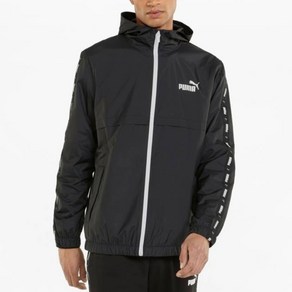 [PUMA]푸마_남성용_에센셜+ 타입 윈드브레이커_ESS+ TAPE WINDBREAKER_블랙_84949901