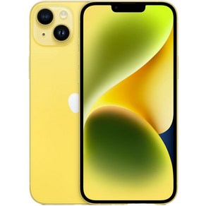 Apple 정품 아이폰 14 Plus 자급제, 옐로, 256GB