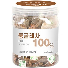 우리가스토리 국산 둥굴레차 티백 100p