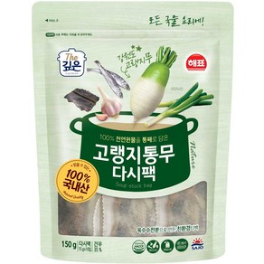 해표 고랭지통무 다시팩, 150g, 1개