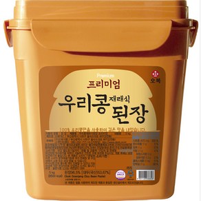 오복식품 프리미엄 우리콩 재래식 된장, 5kg, 1개