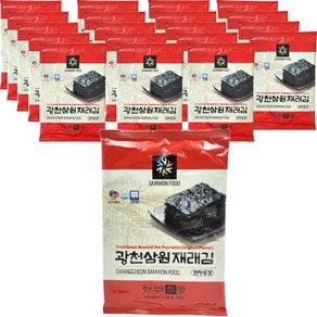 광천삼원푸드 재래 전장김, 20g, 20개