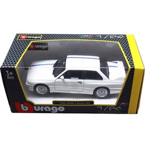 브라고 1:24 BMW M3 E30 1988 다이캐스트 모형차