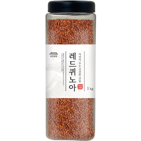 건강곡간 페루산 레드퀴노아 통, 1kg, 1개