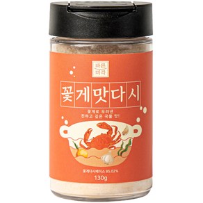 바른미각 꽃게맛다시, 130g, 1개