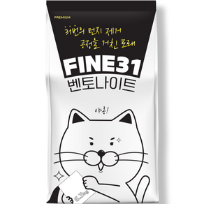 고양이 응고형 벤토나이트 FINE31, 6.3kg, 1개, 무향