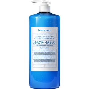 트리트룸 시그니처 퍼퓸 컬렉션 대용량 샴푸 화이트머스크향, 1600ml, 1개