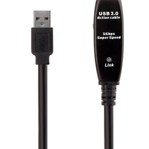 넥스트유 USB3 리피터 유전원 케이블 NEXT USB40U3PW, 40m, 1개