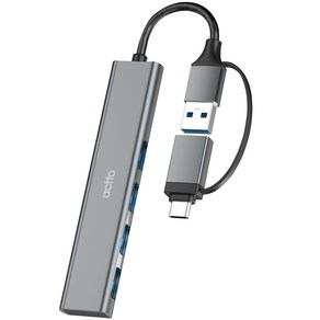 엑토 USB C타입 4포트 확장 멀티포트 허브 HUB-57, 본상품선택, 1개