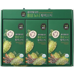 올바이오 홍삼 노니 활력스틱 15p