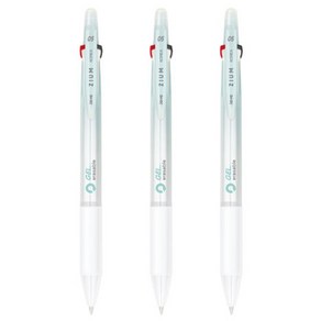 자바펜 지움3겔 지워지는 볼펜 0.5mm, 민트, 3개