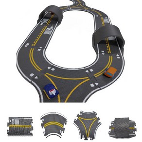 소리안나 EVA 자동차 도로 만들기 퍼즐매트 20p 세트