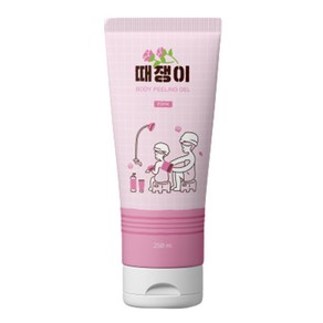 때쟁이 바디 필링젤 핑크 장미향, 250ml, 1개