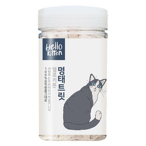 헬로키튼 고양이 명태트릿 동결건조간식, 명태, 80g, 1개