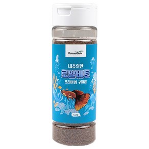 내츄럴한 로얄비트 프리미엄 구피밥 사료, 50g, 1개