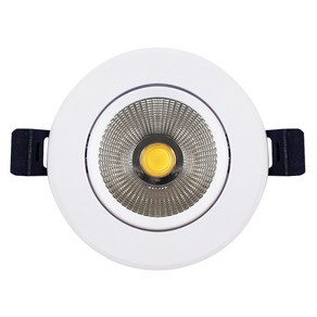 원하 DO 직회전 다운라이트 COB LED 9W 주광색 플리커프리, 화이트, 1개