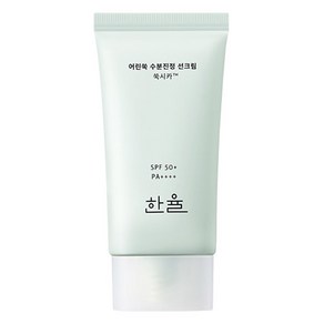 한율 어린쑥 수분 진정 선크림 SPF50+ PA++++, 50ml, 1개