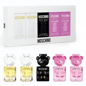 모스키노 미니어처 컬렉션 토이2 EDP 5ml x 2p + 버블검 EDT 5ml x 2p + 토이보이 EDP 5ml 세트