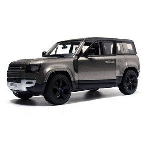 브라고 1:24 랜드로버 디팬더 2022 SUV 다이캐스트 24 x 11 x 10 cm, 실버, 1개