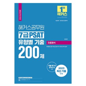 2024 해커스공무원 7급 PSAT 유형별 기출 200제 자료해석 개정판