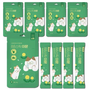 냥쌤 고양이 88스틱 이뮨 츄르 간식 4p, 40g, 5개, 참치