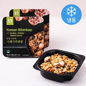 어부의식탁 간장 가리비 시래기비빔밥 (냉동), 230g, 3개