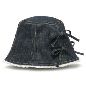 포에지담 DOUBLE BOW BUCKET HAT