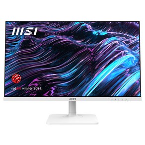 MSI FHD IPS 100 아이에르고 피벗 무결점 모니터 화이트