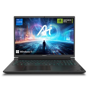 기가바이트 2024 G6X 16 코어i7 인텔 13세대 지포스 RTX 4060, Gunmetal Gay, 1TB, 16GB, WIN11 Home, G6X 9KG-43KRH