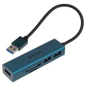 컴스 3포트 USB 3.0 허브 SD TF 카드리더기 겸용