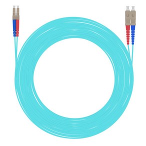 넥스트유 10G OM3 멀티모드 LC-SC 광 점퍼코드 패치코드 NEXT-LS330MM-10G, 아쿠아, 1개, 30m