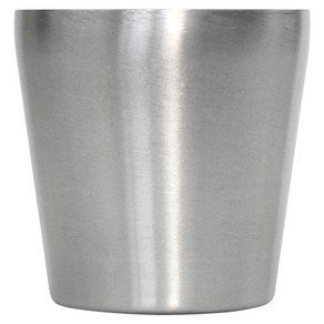 캠핑 스케치 스텐 이중컵 소 175ml, 실버, 1개