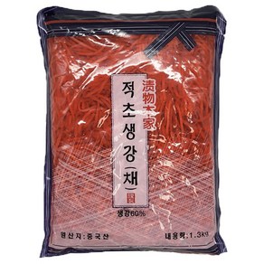 토호식품 적초생강 채, 1개, 1.3kg