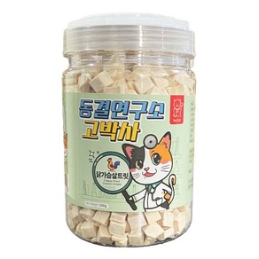 펫츠아일랜드 고양이 동결연구소 고박사 동결건조 사료, 닭가슴살, 200g, 1개