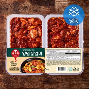 셰프쿡 맛있게나눠먹는 닭갈비 (냉동)