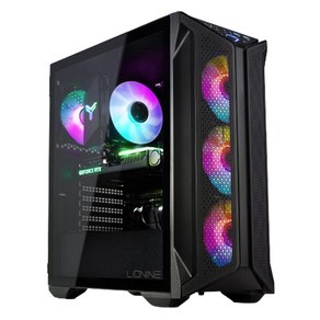 주연테크 2024 리오나인 터보 라이젠5 라이젠 7000 시리즈 지포스 RTX 4060 Ti, 블랙, 32GB, 1TB, Fee DOS, CG275F46TNS