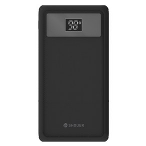 샤우어 초고속 보조배터리 145W 30000mAh, SH-T3016, 블랙