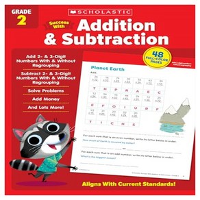 Scholastic Success with Addition & Subtraction Grade 2