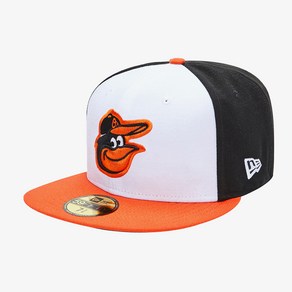 뉴에라 59FIFTY 어센틱 볼티모어 오리올스 홈 MLB 모자