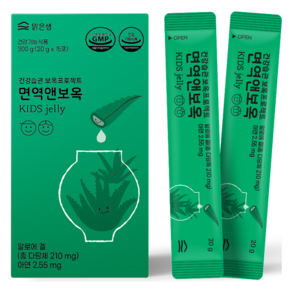 맑은샘 면역앤보옥 알로에 겔 15p, 1개, 300g