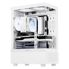 주연테크 2024 MARINE 코어i5 인텔 12세대 지포스 RTX 4060, WHITE, 16GB, 512GB, Fee DOS, D324F46-W