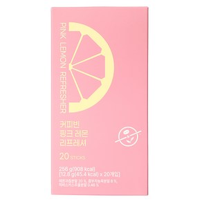 커피빈 핑크 레몬 리프레셔, 1개, 20개입, 12.8g