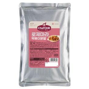 쉐프원 로제마라 떡볶이 분말, 1개, 1kg