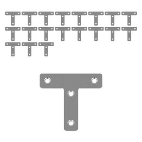 모네스페스 6번 스텐 T자 평철, 20개