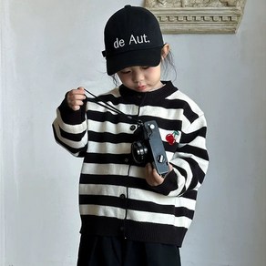 아르베 아동용 체리 가디건