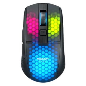 ROCCAT bust po ai 프로 게이밍 무선 마우스 ROC-11-435, 블랙, ROC-11-430