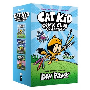 The Cat Kid Comic Club Collection: Fom the Ceato of Dog Man (1-3 Boxed Set), Scholastic