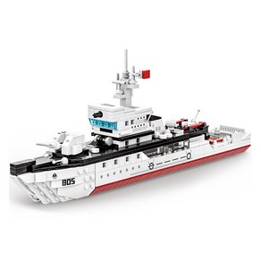 왕지 081 기뢰대응선 3523wg 레고호환블럭 380PCS